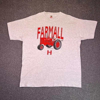 Camisa Tractores Farmall Vintage Años 90 1991 2XL Gráfica Puntada Única Retro Clásica Foto 1 de 4