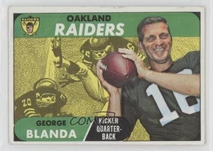 1968 Topps George Blanda #142 HOF - Picture 1 of 5