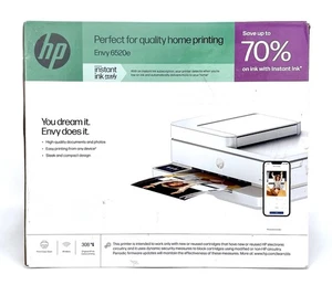 HP Envy 6520e Multifunktionsdrucker (Farbe) - Drucker Scanner Kopierer WLAN App - Bild 1 von 13