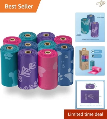 Dog Poop Bags for Waste 150 Bags Refuse Cleanup, Doggy Roll Replacements for ... - Image 1 of 4