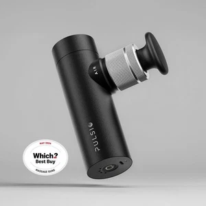 BRAND NEW SEALED BOXED PULSIO AIR MINI MASSAGE GUN BLACK  - Picture 1 of 11