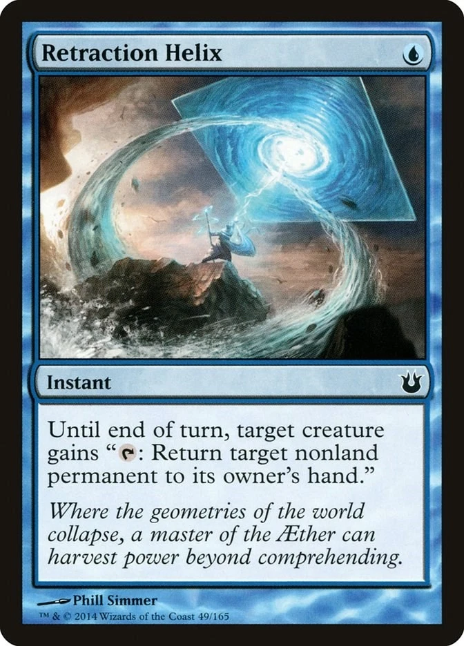 Retraction Helix Born of the Gods Magic The Gathering MTG Card - Image 1 of 1