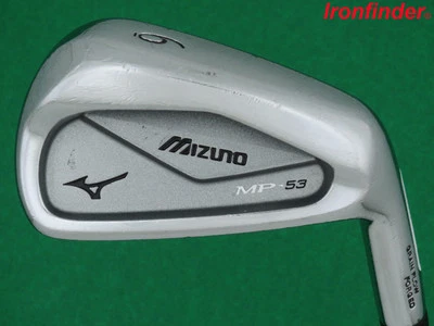 Mizuno MP-53 6 Iron TT Dynamic Gold S300 Steel Stiff Shaft Mens Right Hand - Image 1 of 4