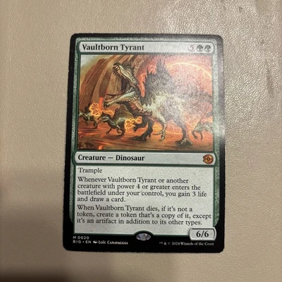 Vaultborn Tyrant Big Score MTG Magic the Gathering Cards Poor See Photos - Image 1 of 2