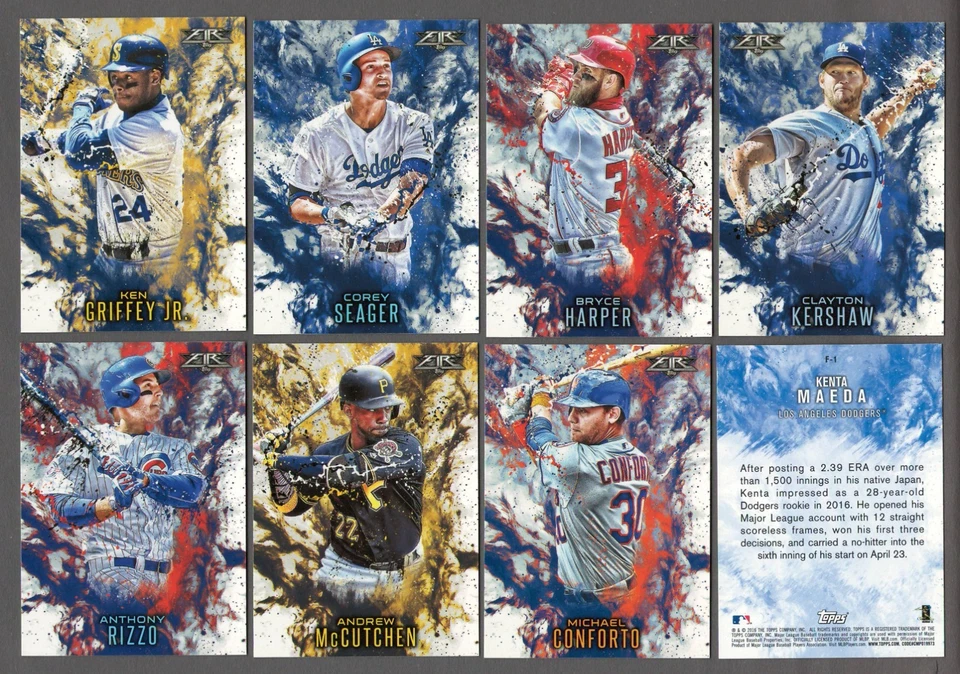 Tarjeta de novato radiocontrol Topps Update Fire 2016 insertar tarjetas individuales Foto 1 de 1