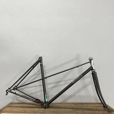 Vintage Bridgestone 400  Frame Set Mixte 51 cm 700c Step Through Steel 126 80s - Image 1 of 4