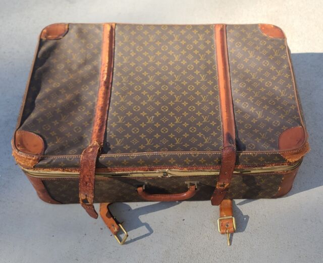 RDC13485 Authentic LOUIS VUITTON Vintage Monogram Bisten 65 Trunk Suitcase  CAT