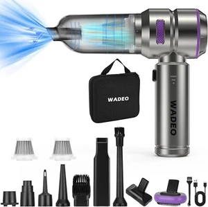 Handheld Car Vacuum Cleaner, 4 in 1 Vacuum Cleaner, 21000PA Brushless Vacuum - Picture 1 of 8