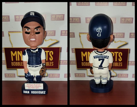 Ivan Rodriguez SGA Bobblehead Detroit Tigers Catcher Cover
