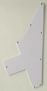 Guitar Pickguard For Gibson Explorer 76 Reissue Blank.3-Ply White - Picture 1 of 7