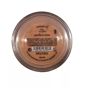 Sealed Bare Minerals Perfect Rose Loose Powder Blush .03 oz / .85 g Red Lid - Picture 1 of 3