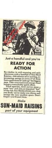 1934 Sun Maid Raisin Print Ad - Picture 1 of 1