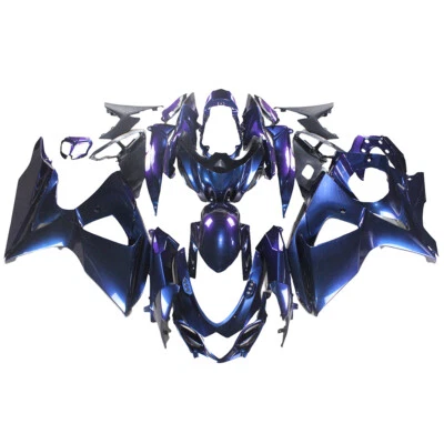 Chameleon Blue Purple Fairing Kit for Suzuki GSXR1000 2009-2016 K9 ABS Bodywork - Image 1 of 4