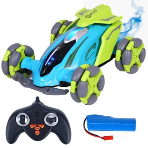 Contixo SC4 2.4GHz Remote Control RC Race Car with Lights Sounds Blue Smoke - Picture 1 of 8