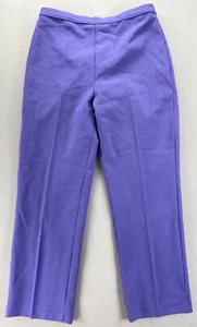 Vintage 70’s Levi Strauss Purple Dress Stretch Pants White Tab Women’s Slacks - Picture 1 of 15