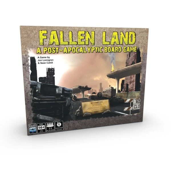 Fallen Land: A Post-Apocalyptic Board Game - New Sealed - Image 1 of 1