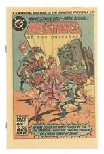 Masters of the Universe Special Preview Insert NN VF/NM 9.0 1982
