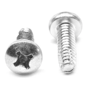 #8-32 x 1/2" (FT) Coarse Thread TCS Phil Pan Hd Type F Zinc Plated - Picture 1 of 1