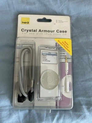 LOGIC 3, CRYSTAL ARMOUR CASE, FOR USE WITH IPOD NANO 2G. - Image 1 of 3