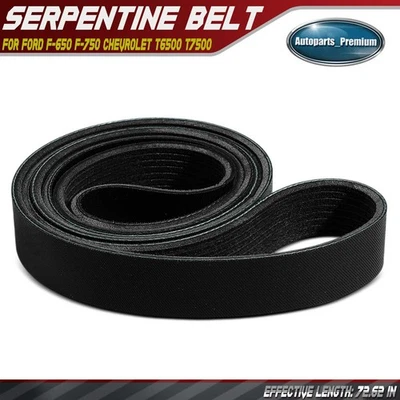 72.62 in Serpentine Belt for Ford F-650 Chevrolet GMC International Harvester - Изображение 1 из 4