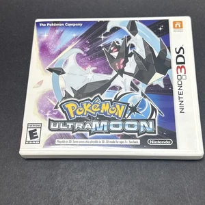 SIN JUEGO Pokemon Ultra Moon Nintendo 3DS Original Videojuego Estuche e Inserto Solo - Imagen 1 de 9