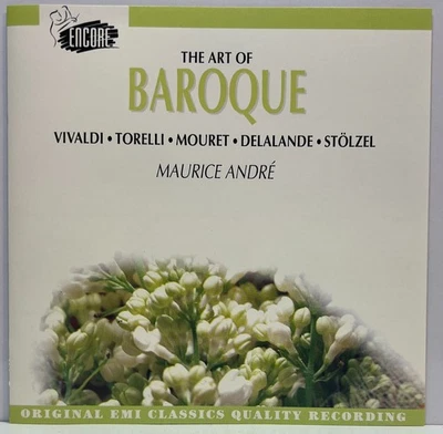 Maurice Andre, Vivaldi : The Art Of Baroque (CD 1993 Encore) *Rare* *Like New* Foto 1 de 2