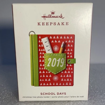 Soporte para fotos Hallmark School Days Keepsake 2019 nuevo en caja Foto 1 de 4