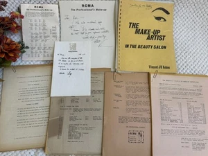 RCMA Makeup Artist Archive Vincent Kehoe+Greg Cannom-Blasco Estate Vintage 1960s - Picture 1 of 11