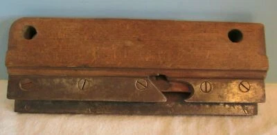 DE COLECCIÓN CORTADOR DE ARBOLEDA MOLDURA PLANO DE MADERA HERRAMIENTA DE CARPINTERÍA PARRY ALBANY Foto 1 de 4