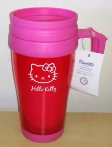 Bicchiere Hello Kitty richiudibile originale Sanrio in plastica rosa pink glass - Bild 1 von 1