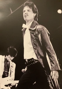 Rolling Stones poster photo - Mick Jagger A3 size repro from original files/negs - Picture 1 of 2