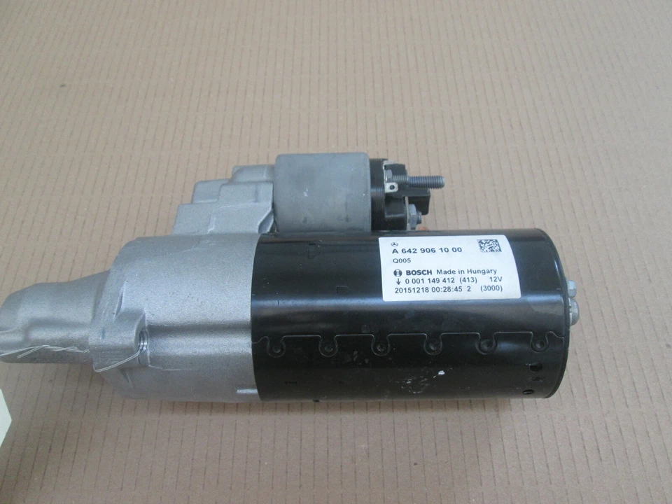 Mercedes-Benz OM642  Anlasser Starter A6429061000 neuw. 10 km Laufleistung 12V - Image 1 of 1