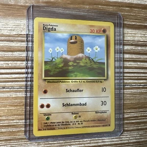 Pokémon Card German Diglett Digda 47/102 Base Set Unlimited Vintage LP-NM - Picture 1 of 2