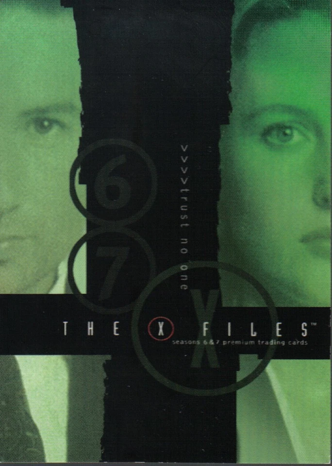 X FILES SEASON 6-7 PROMOTIONAL CARD X67-0 - Image 1 of 1