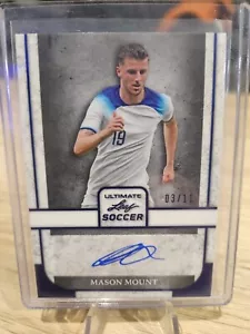 2022 Ultimate Leaf Soccer Mason Mount Auto # 3/11 - Picture 1 of 2