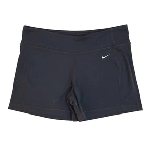 Nike Dri-Fit schwarze Sportshorts UK Damen Größe L/XL W30-32 J724 - Bild 1 von 4