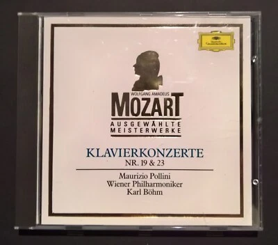 MOZART (CD) KLAVIERKONZERTE NR.19 & 23 - Bild 1 von 3