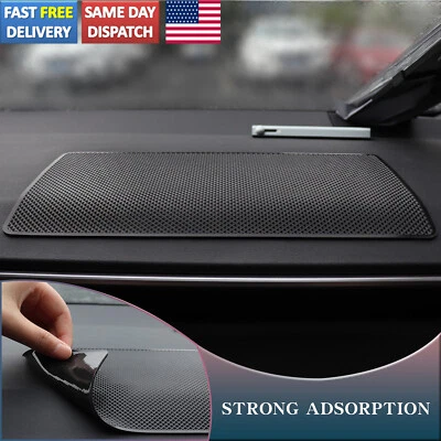 Car Anti Slip Dash Non-Slip DashBoard Pad Sticky Mat Holder Phone Keys Coins GPS - Image 1 of 4