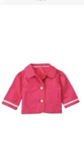 NWT Gymboree Citrus Cooler pink ribbon cropped jacket bolero shrug size L 10-12 - Picture 1 of 1