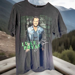 🚨Camiseta Luke Bryan Country Music Kick The Dust Up Tour Banda Negra Mercancía Talla-M - Imagen 1 de 3