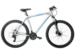 Osprey V2 Mens Mountain Bike 27.5" Wheel 21" Frame Disc Brakes Silver - Picture 1 of 9