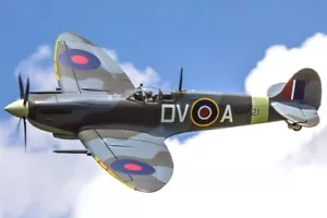RC Airplane Aircraft Warbird FlightLine Spitfire Mk.IX 1600mm 63" Wingspan PNP - Picture 1 of 23