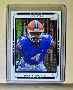 Justin Shorter 2023 SAGE NFL Artistry Football #73 Card - Picture 1 of 2