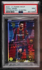 2021 Panini WCCF Footista F21 Extra Special Star Lionel Messi PSA 9 MINT