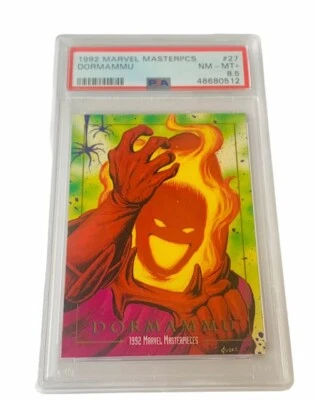 Marvel Masterpieces Comic Card Sky Box PSA 8.5 Dormammu #27 Doctor Strange rc sp - Image 1 of 3
