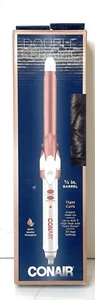 Conair Double Ceramic Tight Curls Curling Iron, 3/4" in. Barrel, Rose Gold - Picture 1 of 1