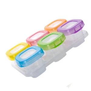 6 Pcs Food Supplement Box Baby Freezing Containers Freezer Storage - Picture 1 of 3