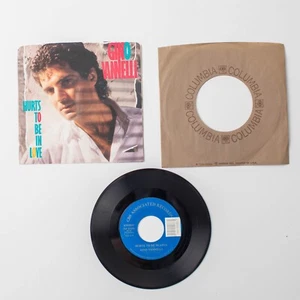 Gino Vannelli 1985 Hurts to Be in Love / Here She Comes Vinyl 45 - Picture 1 of 4