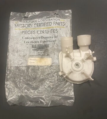 全新 WP3363892 正品 原始设备制造商 Whirlpool 洗衣机泵 3363892 免运费 — 第 1/4 张图片