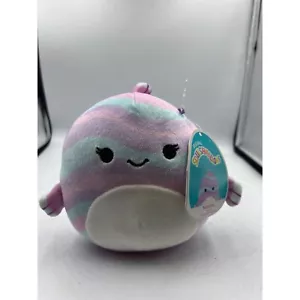 *NEW!* Squishmallows 5" Martina the Pastel Colored Fish Plush Kellytoy BNWT - Picture 1 of 3